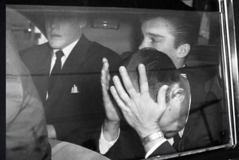 Bing at Dixie's funeral